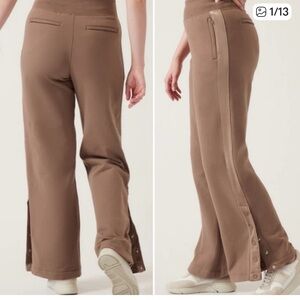 Athleta Retroplush Tuxedo Pants